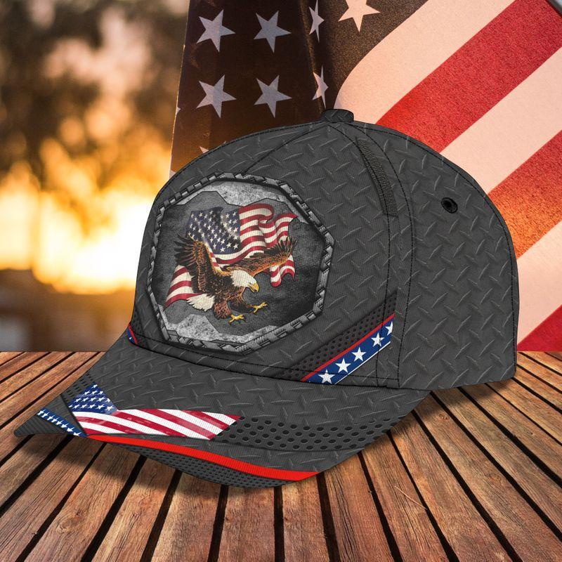 american-flag-and-bald-eagle-black-classic-cap