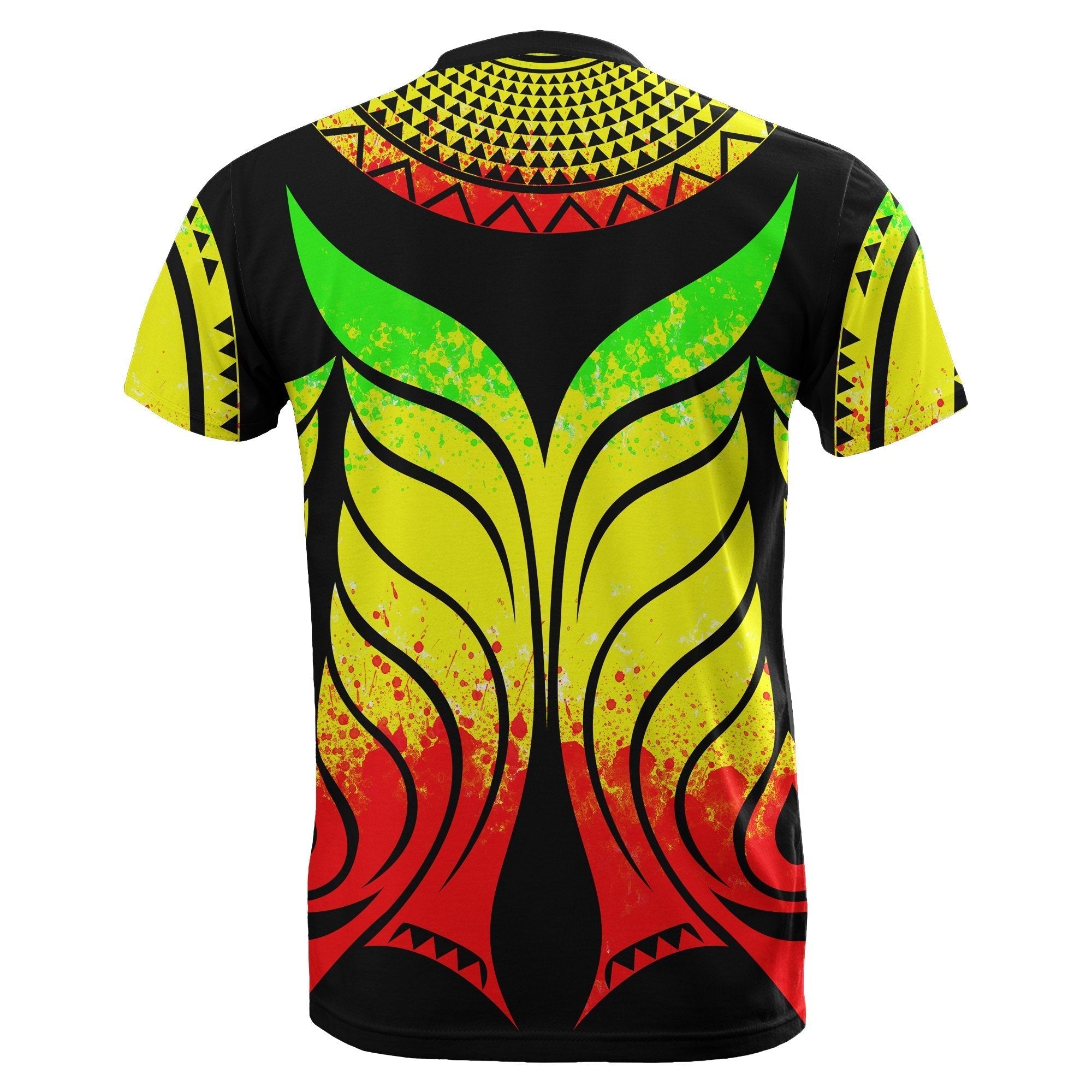 Yap Tribal Tattoo T shirt Reggage – Aljaira