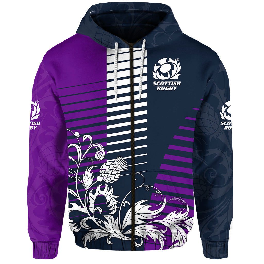 custom-personalised-scotland-rugby-zip-hoodie-scottish-thistle-style-navy-purple-lt8