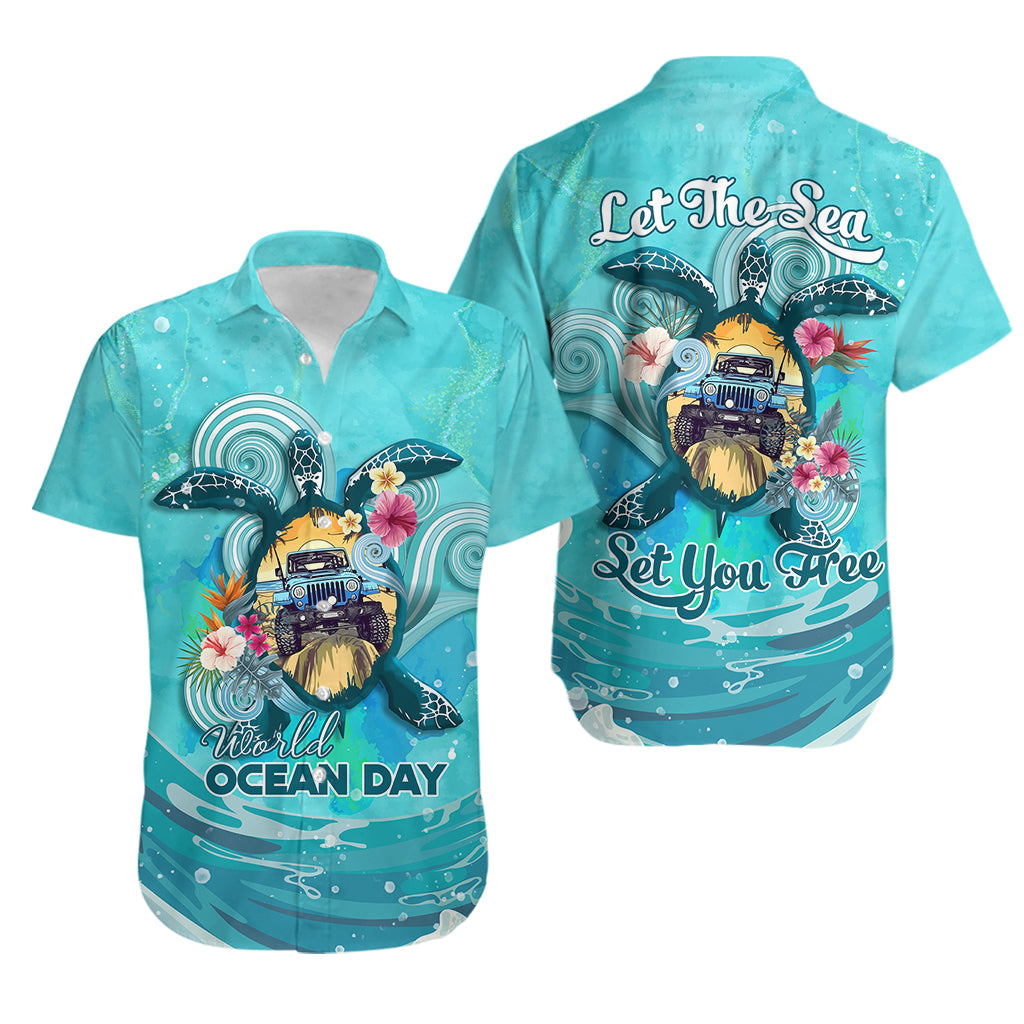 jeep-turtle-let-the-sea-set-you-free-world-ocean-day-hawaiian-shirt