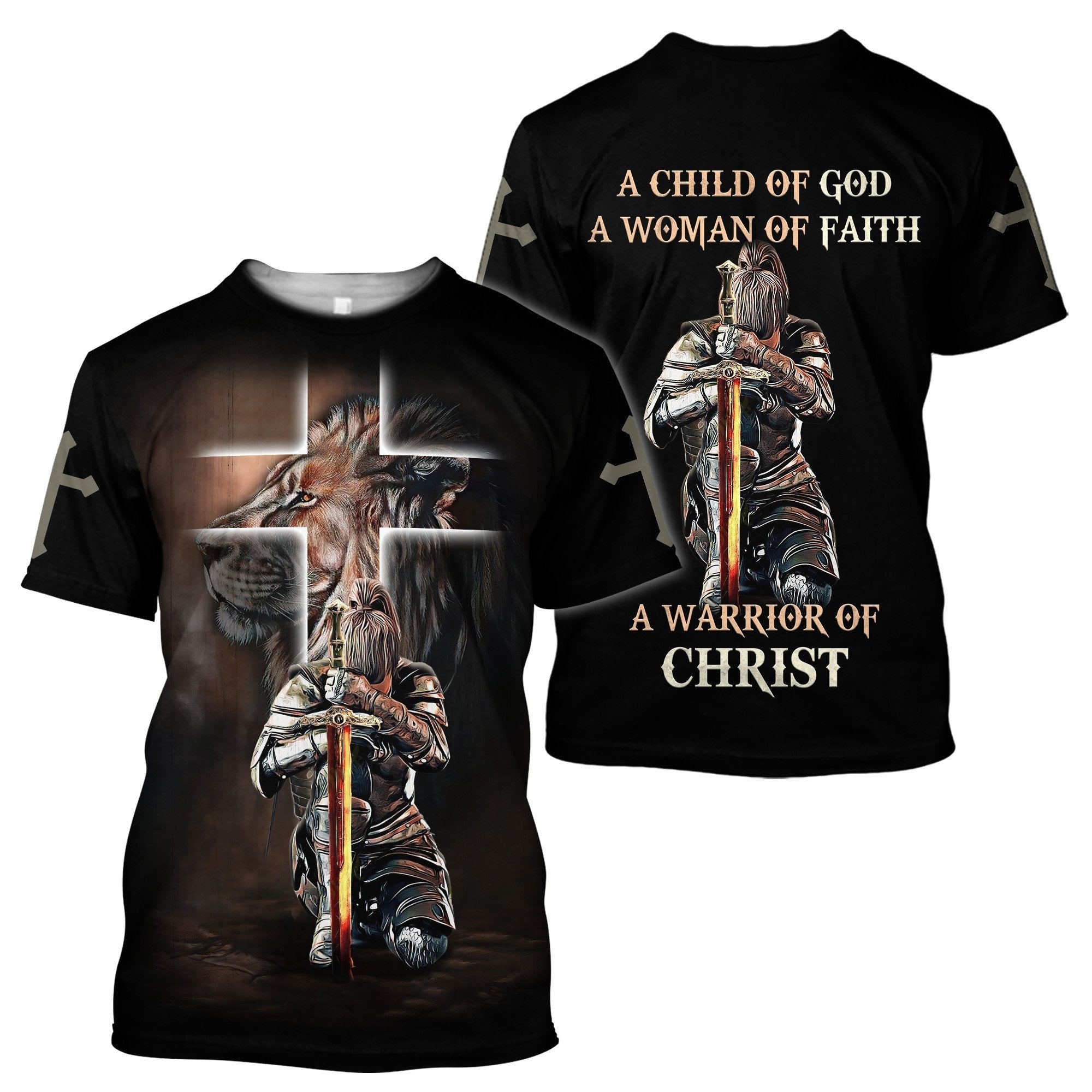 a-child-of-god,-a-woman-of-faith-3d-all-over-printed-unisex-shirts