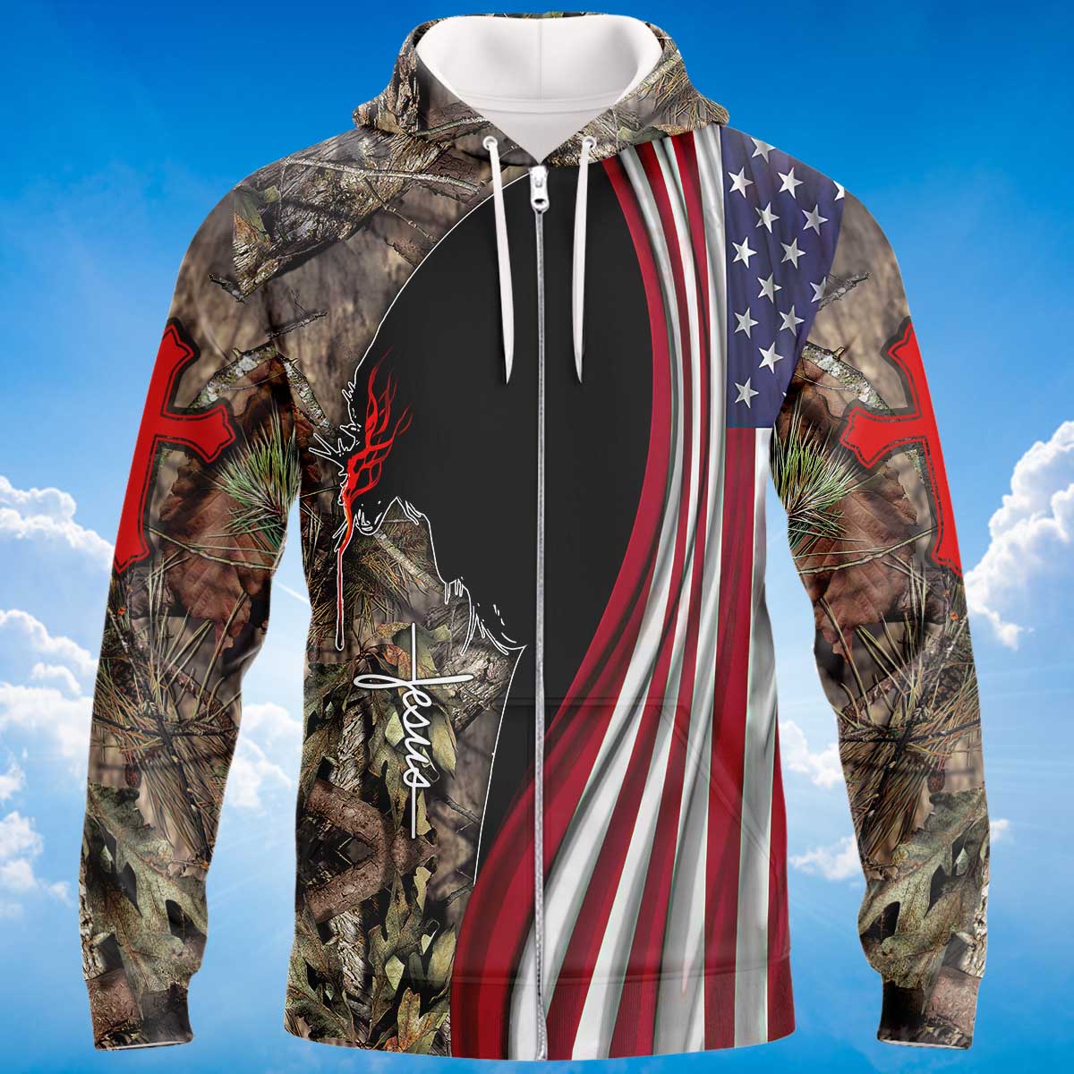 all-i-need-today-is-a-little-bit-of-hunting-and-a-whole-lot-of-jesus-zipper-hoodie