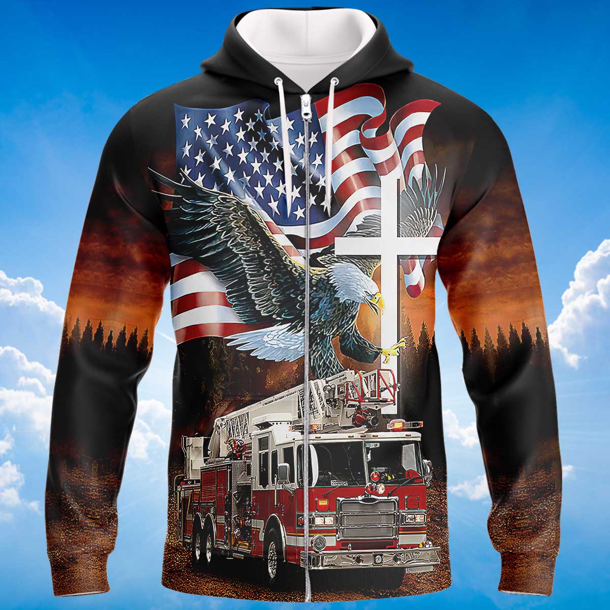 american-firefighter-eagle-with-usa-flag-zipper-hoodie