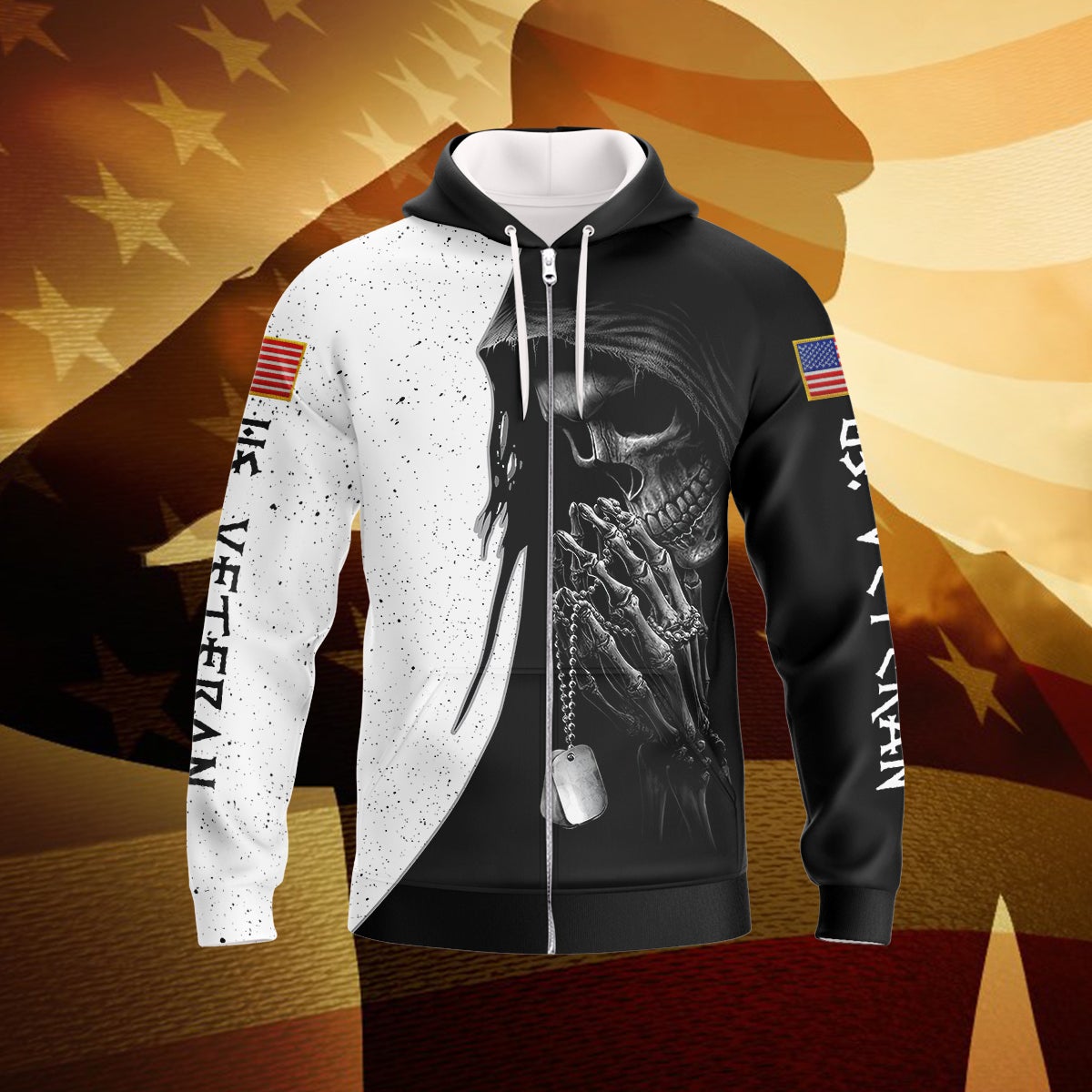 skull-and-us-veteran-3d-zipper-hoodie