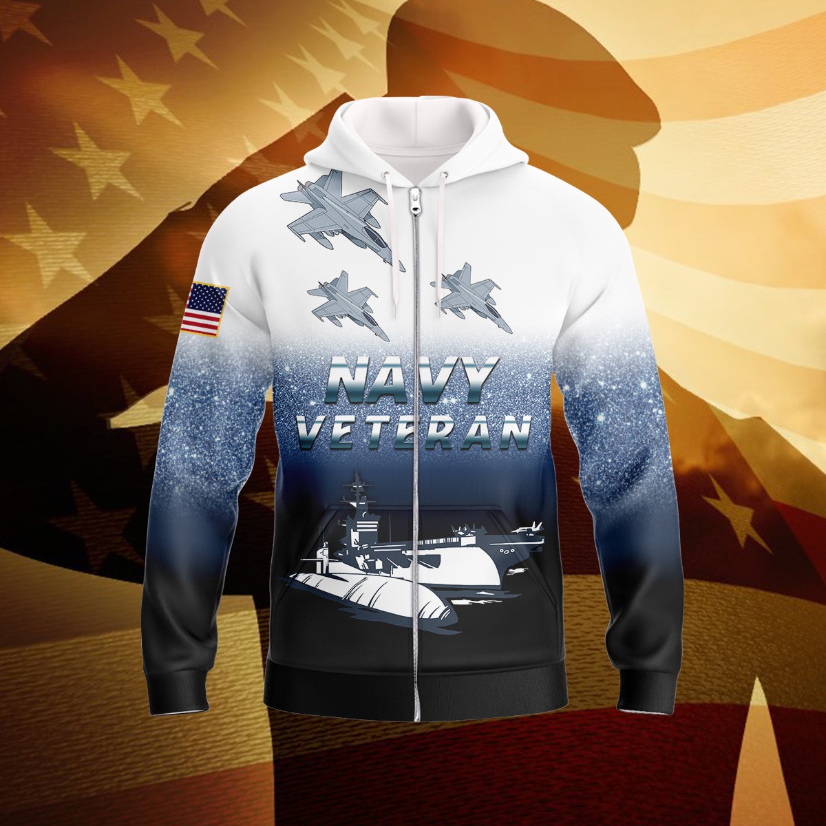 all-gave-some-some-gave-all-3d-zipper-hoodie-navy-veteran-gift