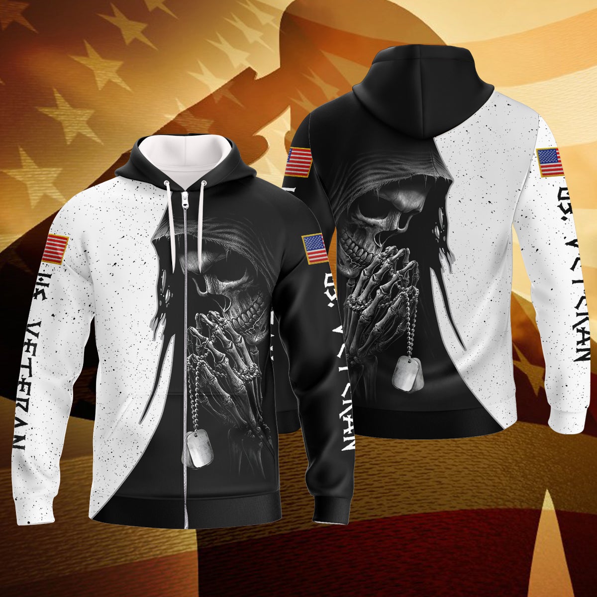 skull-and-us-veteran-3d-zipper-hoodie