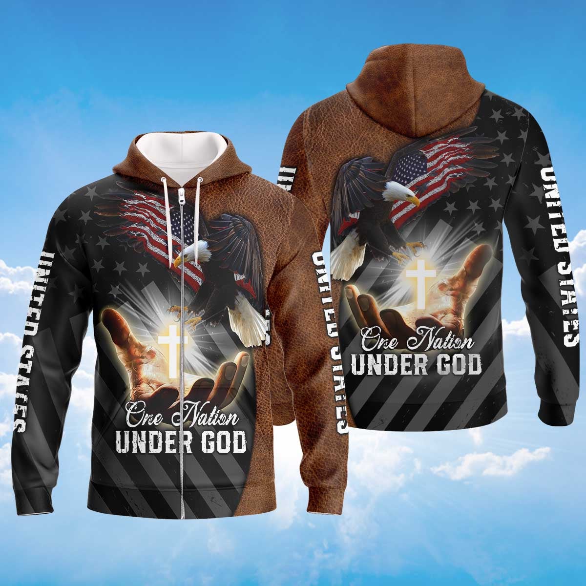 america-under-god-zipper-hoodie