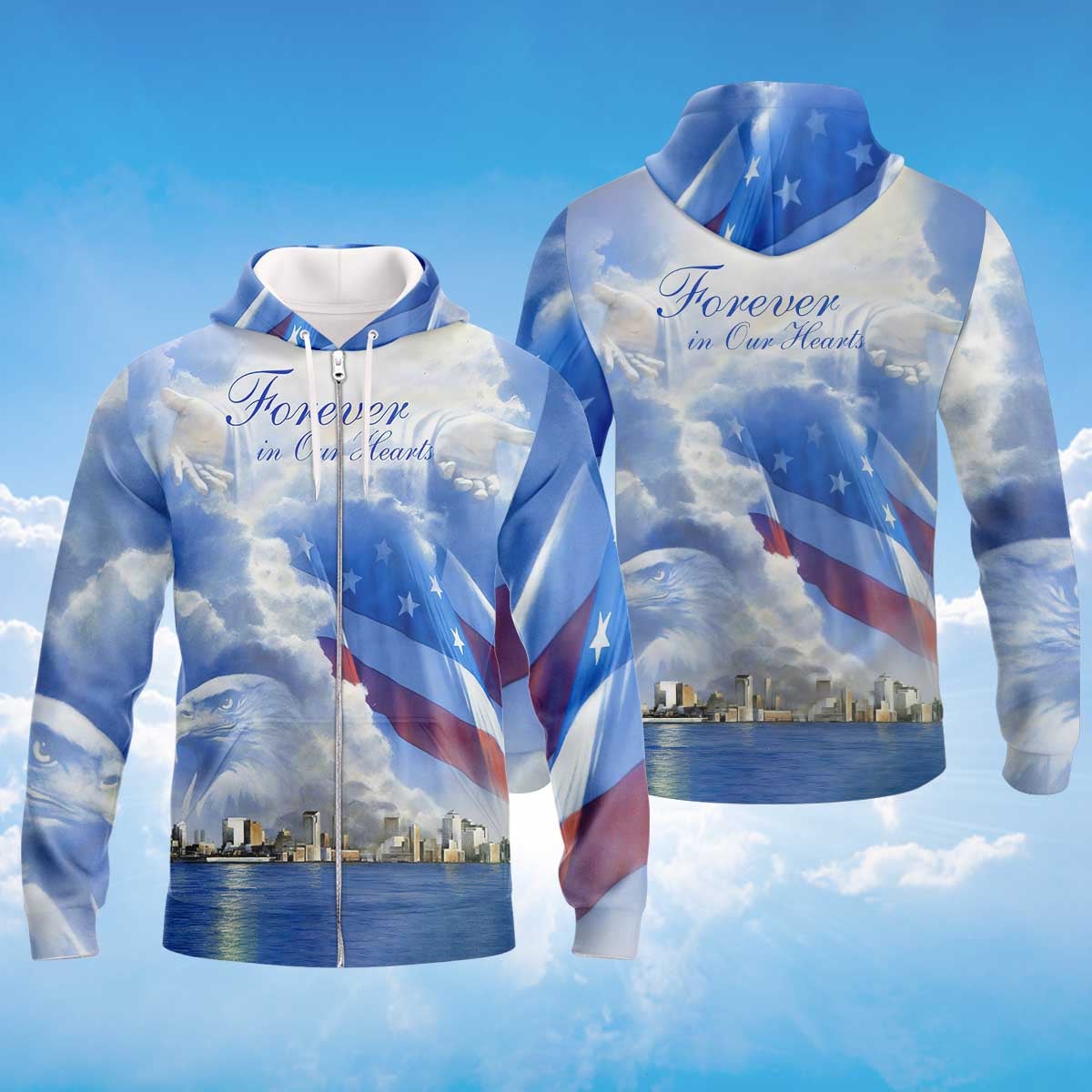 america-forever-in-our-hearts-zipper-hoodie