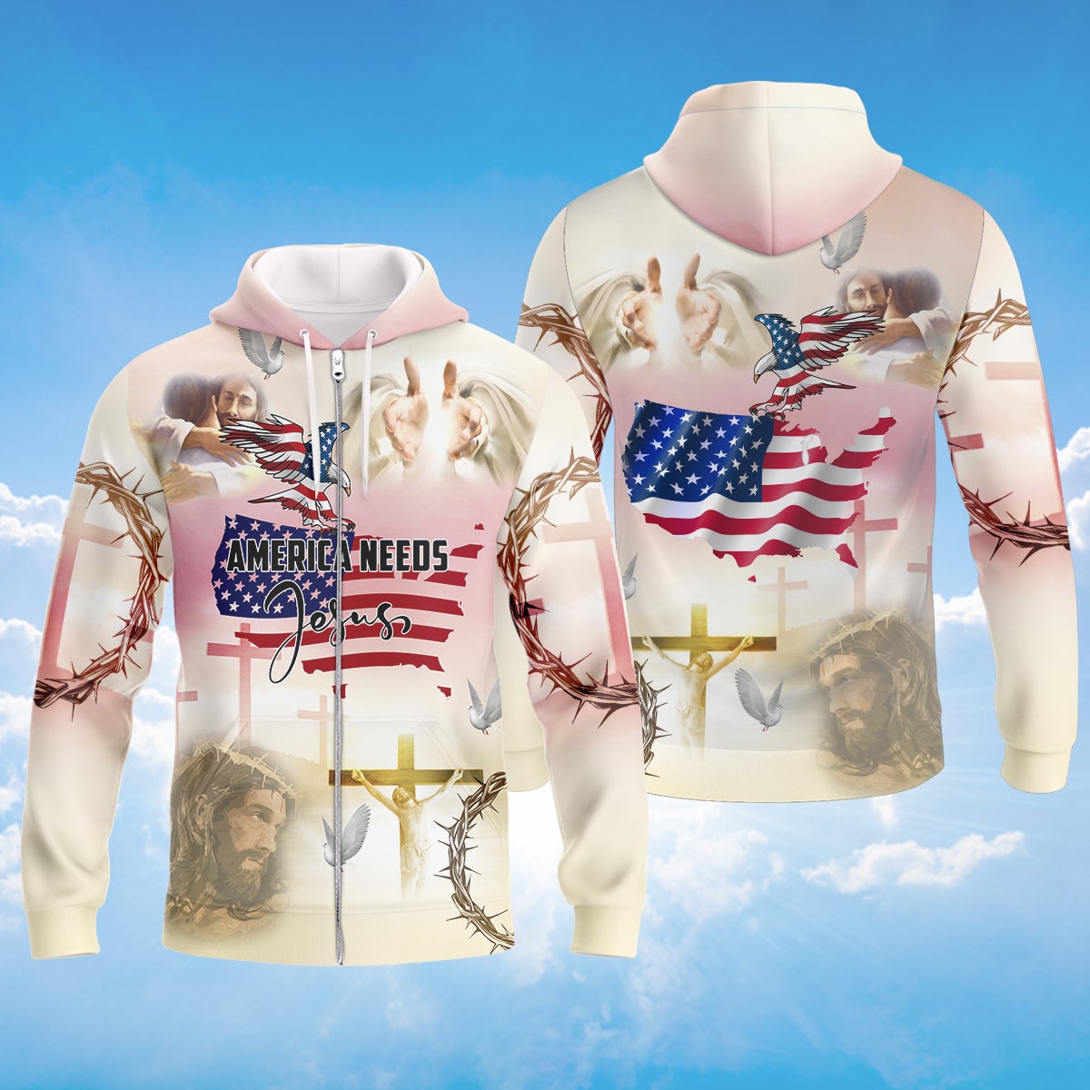 america-needs-jesus-zipper-hoodie