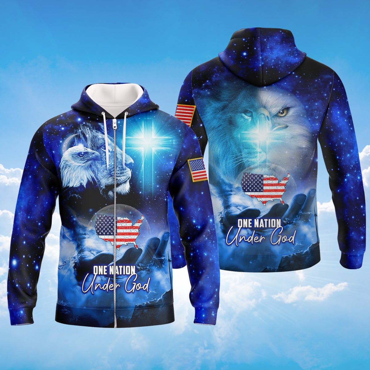 america-one-nation-under-god-zipper-hoodie