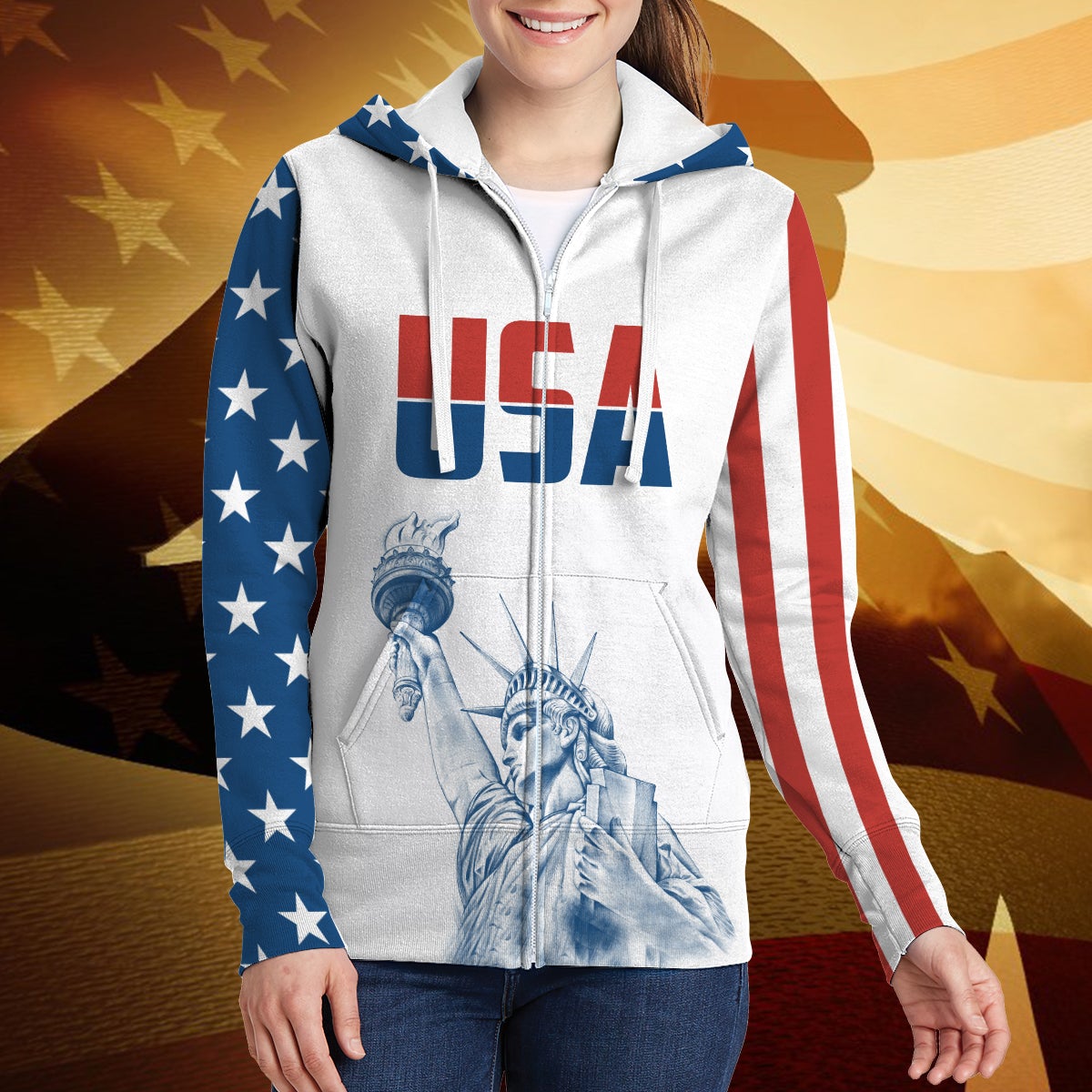 america-lover-3d-zipper-hoodie-gift-for-patriots