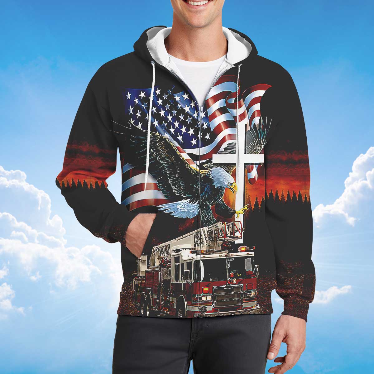 american-firefighter-eagle-with-usa-flag-zipper-hoodie