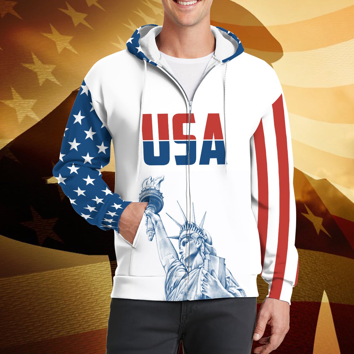 america-lover-3d-zipper-hoodie-gift-for-patriots