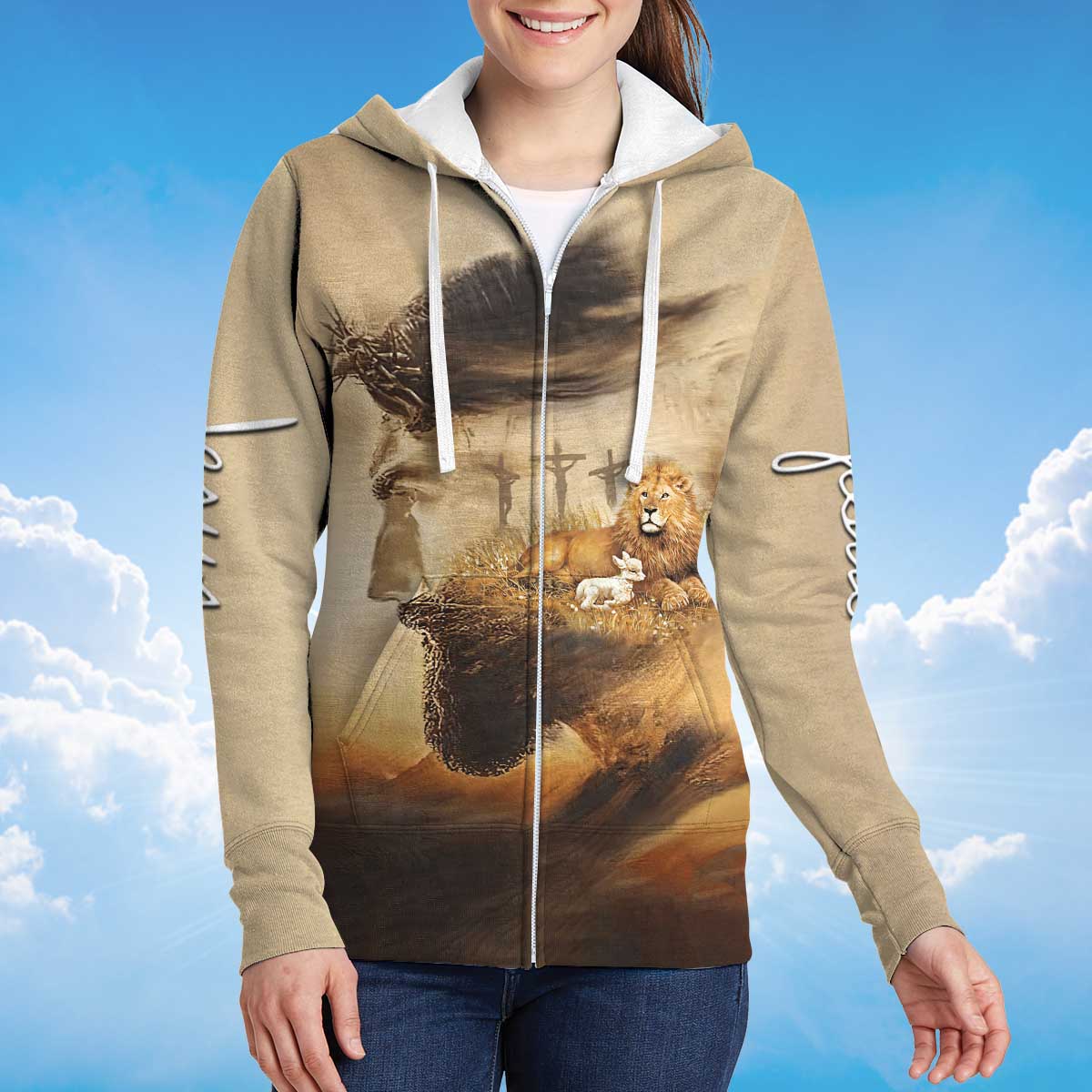 all-things-through-christ-zipper-hoodie-god-jesus-zipper-hoodie