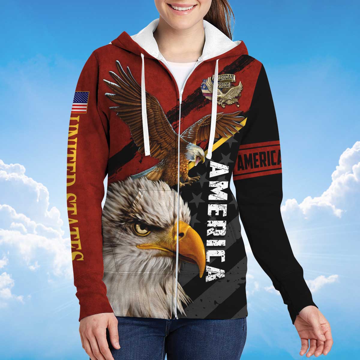 america-zipper-hoodie-eagle-american-zipper-hoodie