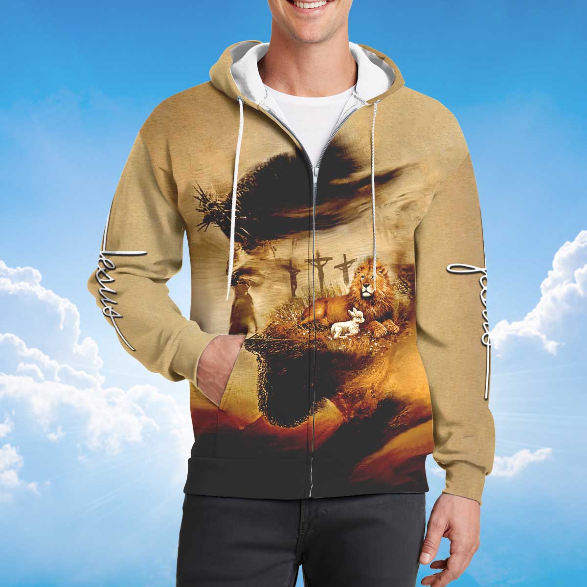 all-things-through-christ-zipper-hoodie-god-jesus-zipper-hoodie